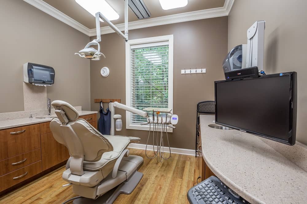 Exam room - Connor Family Dentistry in Hendersonville